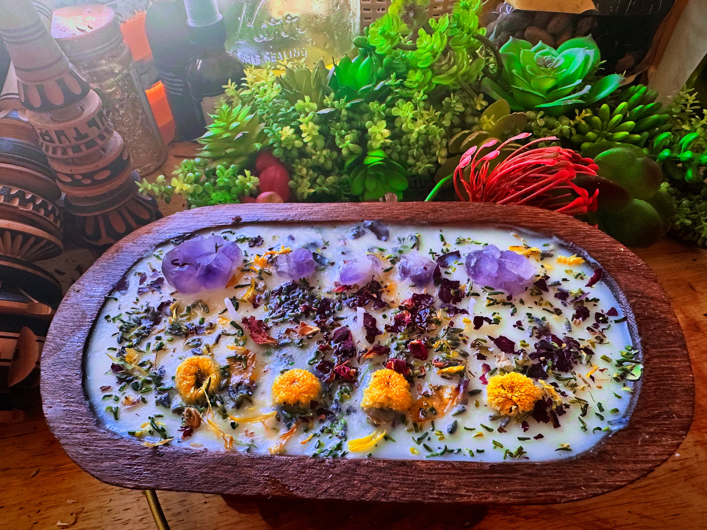 Dough Bowl Candles - Oval