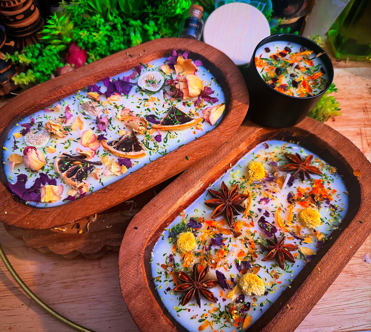 Dough Bowl Candles - Oval