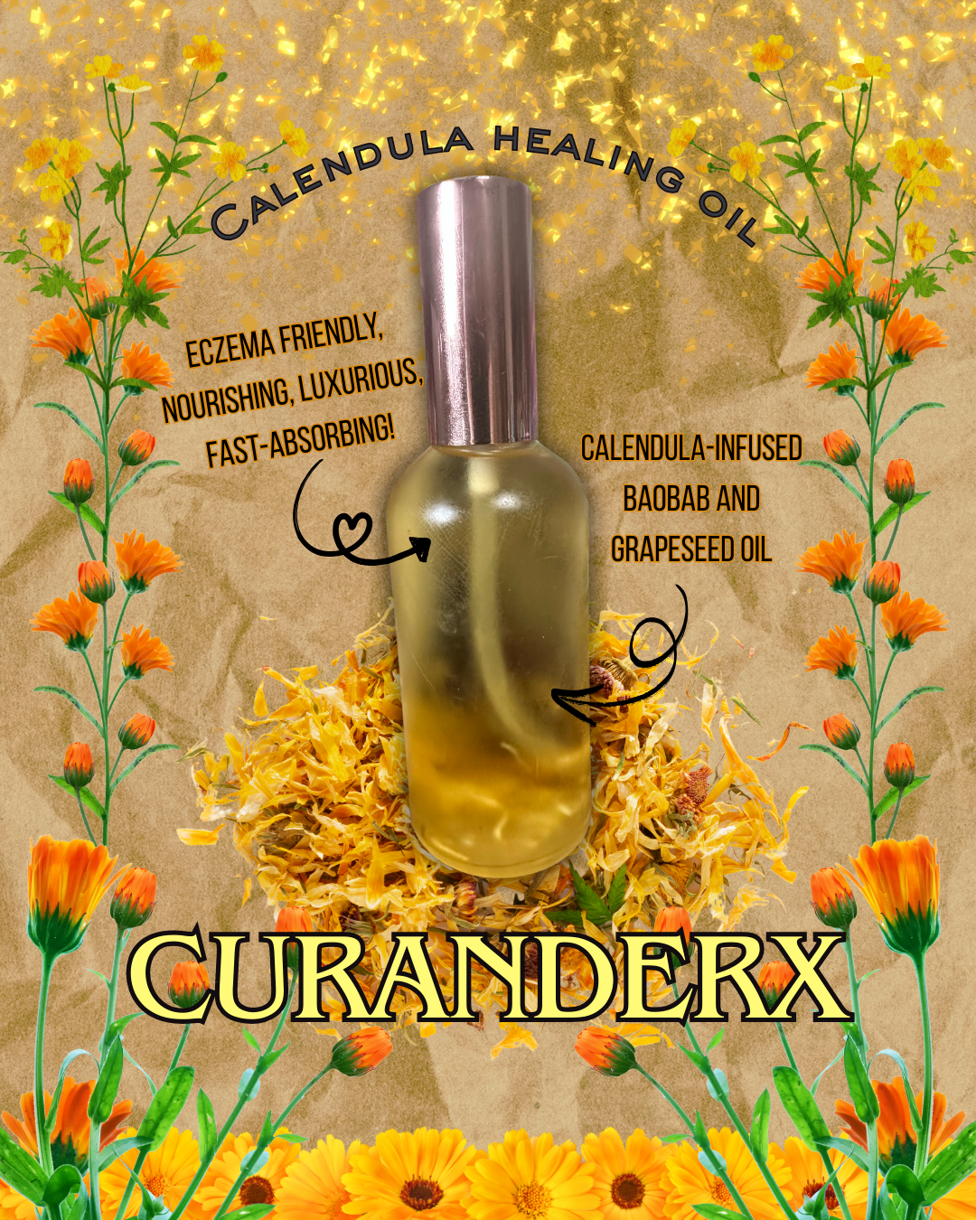 Curanderx Eczema Healing Oil