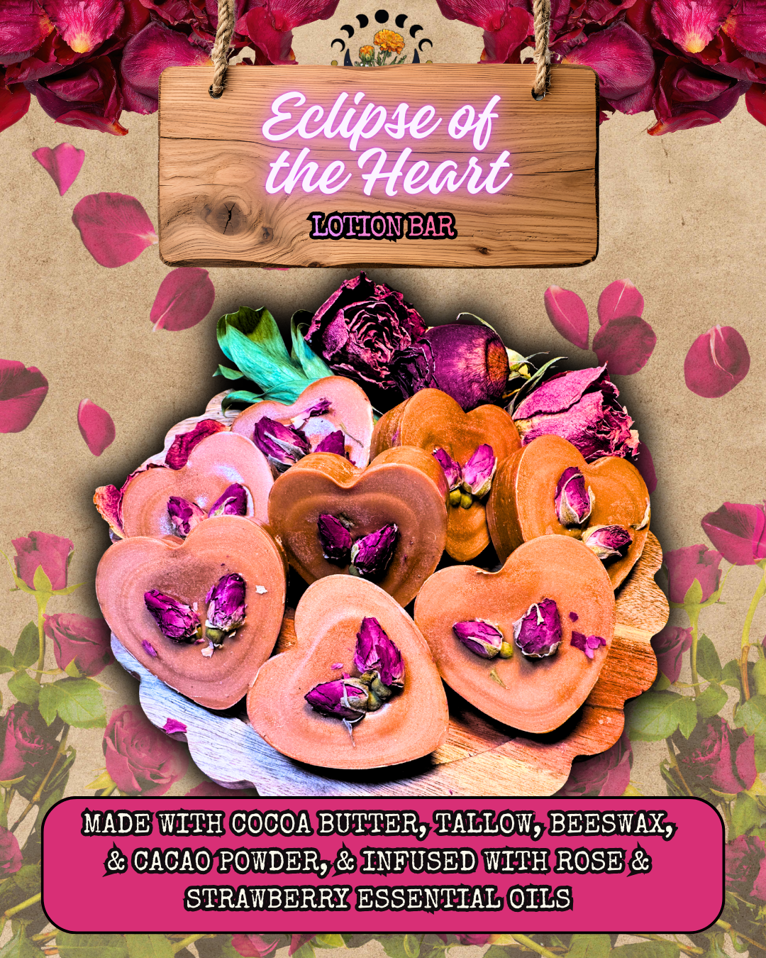 Eclipse of the Heart Tallow Lotion Bar