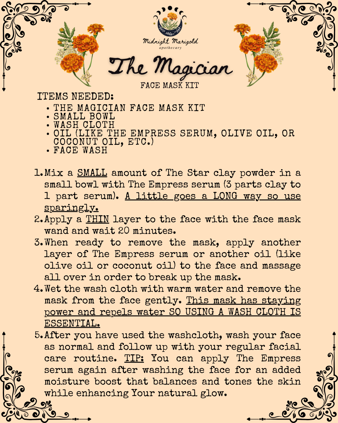 The Magician Face Mask Kit
