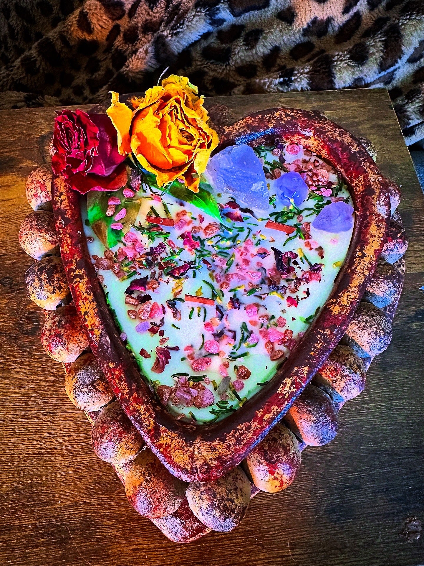 Dough Bowl Candles - Corazón