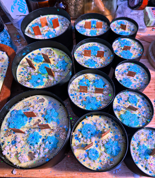 Frosted Cranberry Candle