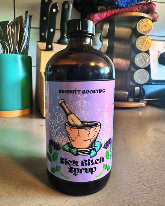 Organic Sick Bitch Elderberry Syrup