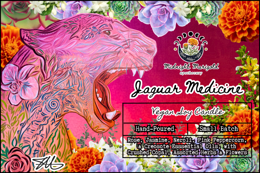Jaguar Medicine Candle