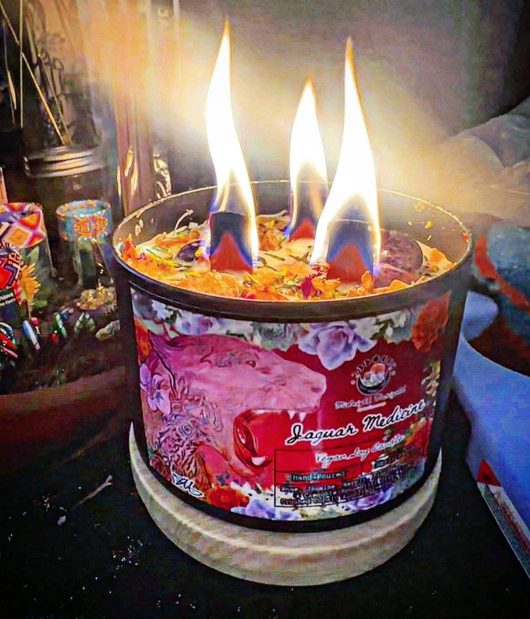 Jaguar Medicine Candle