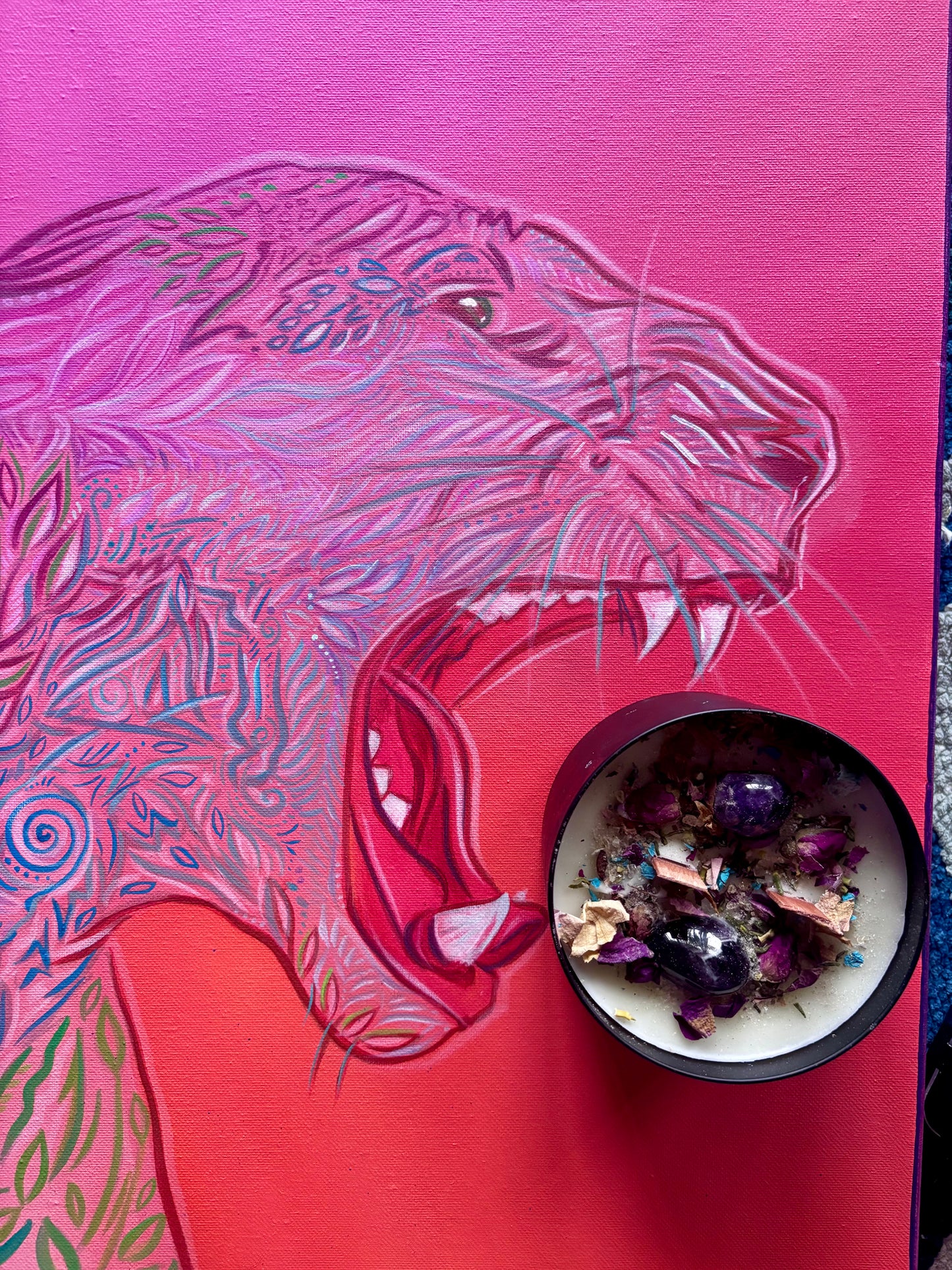 Jaguar Medicine Candle